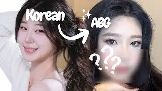 I went Full ABG for 24hrs | Keshi concert, ABG makeup, Boba 🧋