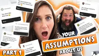 Your Assumptions about US - LIVE reactions!! Cant believe what some people ask!!!