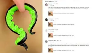 Octopus Tentacle Plugs Gauges Tunnels Stretchers Hangers Tapers Piercings Ear Gauges Ear Plugs