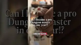 ​ I&rsquo;m giving myself one year to go from Novice to Professional Dungeon Master. This is Day 1!