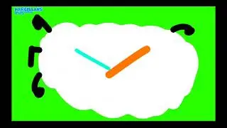 The Adventure Of Stickman Show Fight Cloud Green Screen (FLIPACLIP ANIMATION)