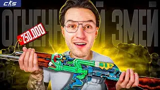 ОГНЕННЫЙ ЗМЕЙ за 250.000 с САМОГО ДОРОГОГО КЕЙСА?! (CS2)