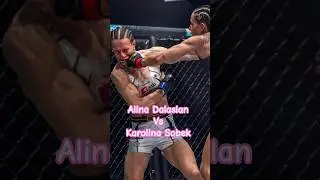 German Alina Dalaslan vs Polish Karolina Sobek #germangirl #mma #winner