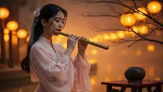 Calm Asian Night Music 🌙 Bamboo Flute & Sheng | Relaxing Ambient for Inner Calm