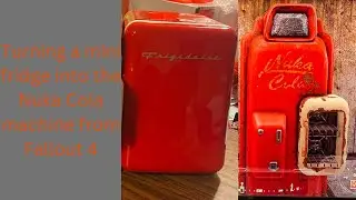 Turning a mini fridge into a Nuka Cola machine from Fallout 4