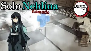 Infinity Castle con Niebla SOLO en Demonfall - ROBLOX