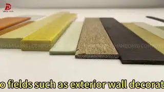 Fiberglass Flat Bar Glass Fiber Reinforced Polymer(GFRP) Product Display