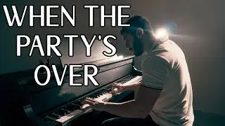 When The Party's Over - Billie Eilish | Piano e Teclado Cover PiaNostalgia