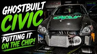 Starting up the Ghost built SFWD CIvic and hitting 2 step 