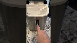 Настольный льдогенератор EUHOMY Nugget Ice Maker, 34 фунта в день