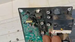 Pinoy Na Technician sa Labas Nag Palit Ng PCB Drive Board Compressor 2Months palang Nasunog.