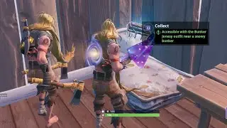 Fortbyte #26: Accessible with Bunker Jonesy near a Snowy Bunker Location Guide - Fortnite