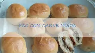 PÃO COM CARNE MOÍDA