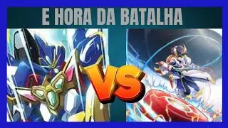 E hora da batalha Vanguard: Dimension Robo  vs Hero