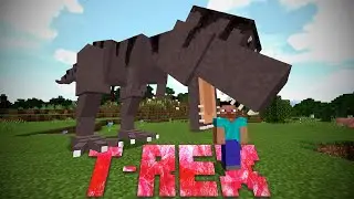 Tyrannosaurus Rex addon for Minecraft Bedrock