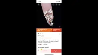 Finger nail rings