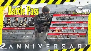 Season 8 Battle Pass Trailer Codm | Cod Mobile 2nd Anniversary Battle Pass Characters & Guns
