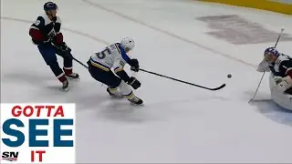 GOTTA SEE IT: Colton Parayko Uses One Arm To Score Blues&rsquo; OT Winner
