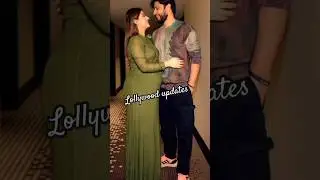 Hiba Bukhari with her husband Arez#hibabukhari in hum award show 2024#plz_subscribe_my_channel