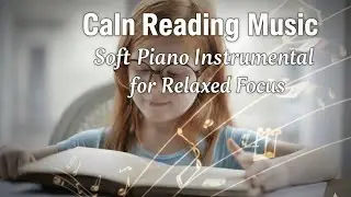 Calm Reading Music 📖 Soft Piano Instrumental for Relaxed Focus