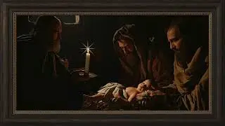 Dramatic Winter Light in Caravaggio&rsquo;s Style (AI 4K) | 4K Art For Your TV Christmas Collection