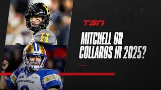 Which 35+ QB do they have more faith in: Bo Levi Mitchell or Zach Collaros in 2025?