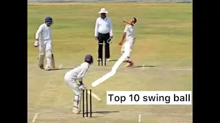 Top 10 Swinging Deliveries in Cricket | Deadly In-Swing & Out-Swing Balls 🔥