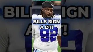 🚨BILLS SIGN A DT + Injury Report For Week 9 vs. Chiefs #bills #nfl #shorts