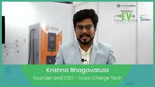 Krishna Bhagavatula, Founder & CEO of Urzza Charge Tech, at the 𝐄𝐧𝐭𝐫𝐞𝐩𝐫𝐞𝐧𝐞𝐮𝐫 𝐈𝐧𝐝𝐢𝐚 𝐄𝐕 𝐒𝐡𝐨𝐰 𝟐𝟎𝟐𝟒