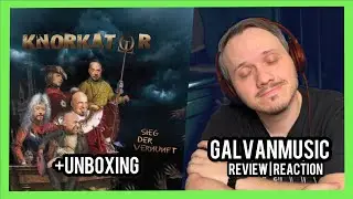 Knorkator | Sieg Der Vernunft | Unboxing | Metal Musician Album Reaction/Review | Listening Party