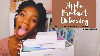 iPad Pro, Apple Pencil & AirPod Unboxing