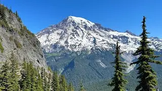 Hike to Eagle Peak Saddle, Mount Rainier National Park, June 2023  | Sunshine and Mountains