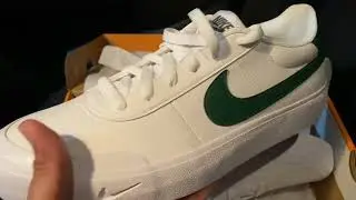 Nike court shot unboxing video