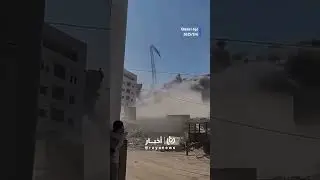 Heavy 'Israeli' raid targets residential complex in Gaza City