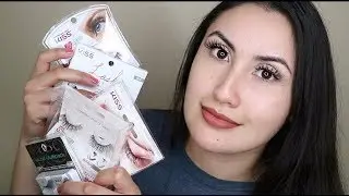 Drugstore False lashes|TRY ON