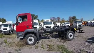 Обзор MAN TGM 13.250 BB Chassis-tanker/ шасси МАН под бензовоз
