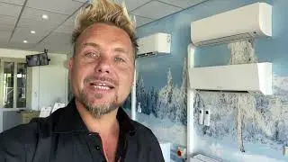 Airconditioning uitleg en advies door Patrick in de showroom van123airco