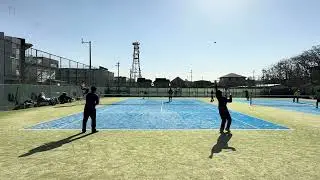 250118 三島市民戦④ 西原･大隅vs藤井･森田