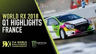 Qualifying 1 Highlights | 2018 Bretagne World Rallycross of France