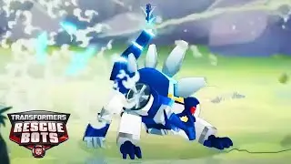 Chase to Battle! | Transformers: Rescue Bots | Compilation | Kids Cartoon | Transformers TV