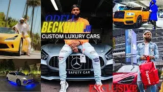 EXCLUSIVE LOOK INSIDE Odell Beckham Jr.'s COLLECTION OF CUSTOM LUXURY CARS Worth Over $9,500,000