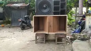 uji coba box w bin atv custom, vs speaker jic ls18125, hasil nya mantap👍