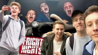 YOUTUBERS AT THORPE PARK FRIGHT NIGHTS | VLOG