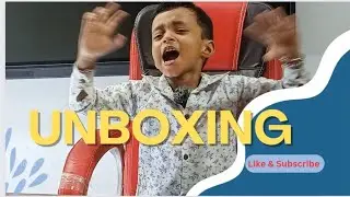 Unboxing Pencil Box | Viral Kid unboxing | Chiku ka unboxing style | #viral #comedy #funny #kid