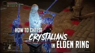 How to Cheese the Crystalians at Academy Crystal Cave in Elden Ring (Easy Kill)