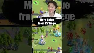 Ценность от T5 Siege #rok #riseofkingdoms