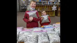 Brothers Double Pop Tab Collection with Single Donation at Christina Huddleston Elementary