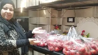 صلصة طماطم اول تفريزات رمضان🌙جهزي ونجزي وعمري بيتك بالخير❤️
