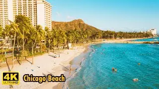 Chicago Beach | 4K Drone Footage