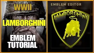 Call of Duty WW2 Lamborghini Emblem Tutorial